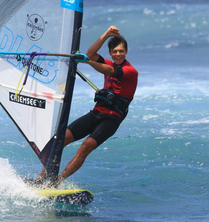 The victory was of course celebrated - on the water and at the award ceremony