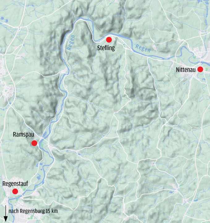 From calmly flowing to wilder passages to smaller dangers under water - the Bavarian rain has a few surprises in store.