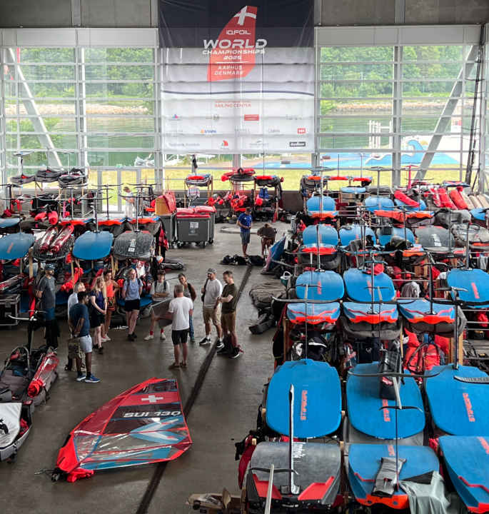 Lots going on in the sailing centre of Aarhus