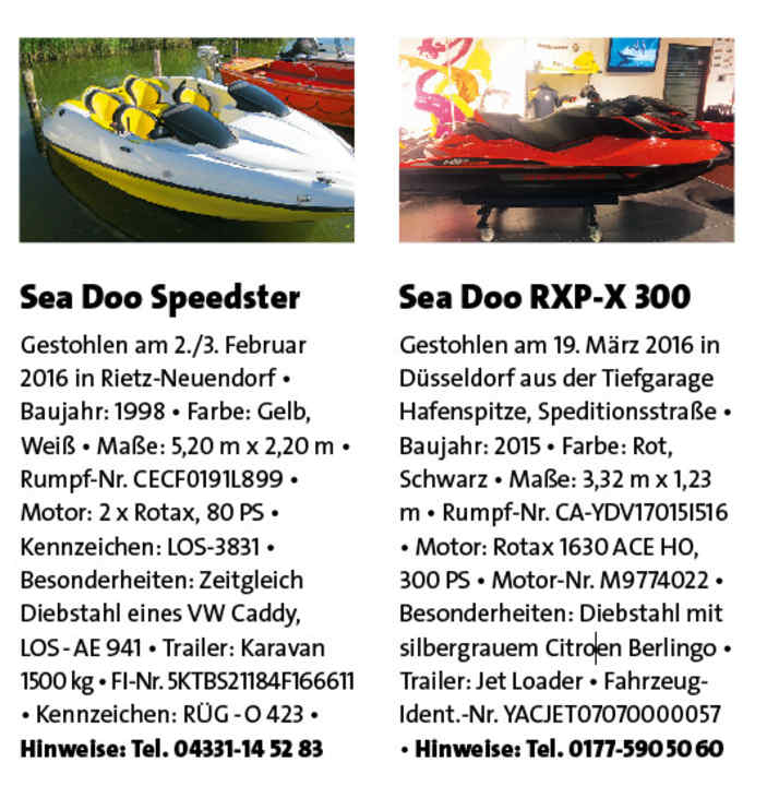   Fahndungsliste Mai 2016