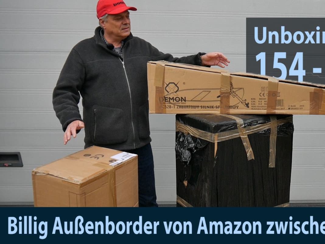 BooteTV - Billige Außenborder von Amazon // Unboxing & Test
