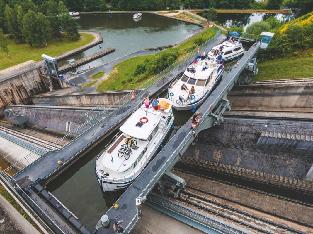 Rhein-Marne-Kanal - Kanalarbeit
