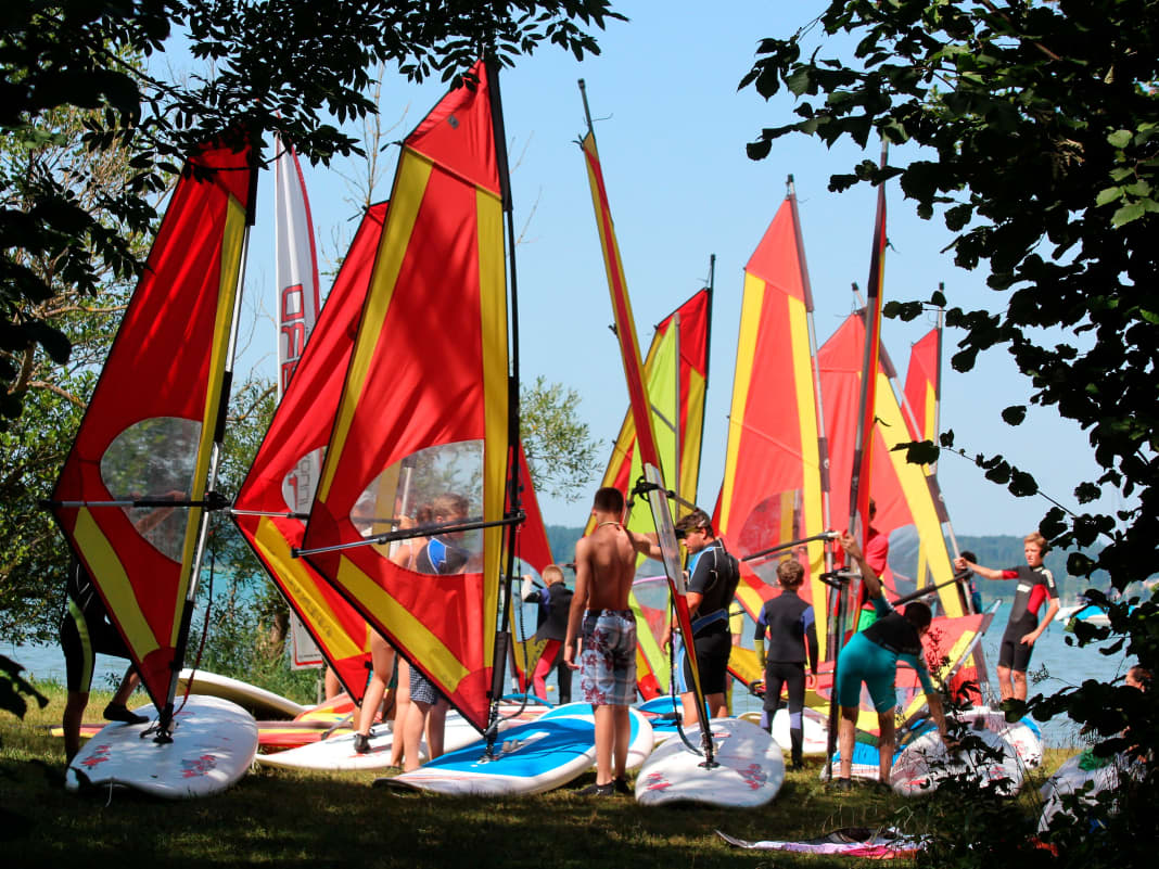 Windsurf-Schnupperkurse am Starnberger See