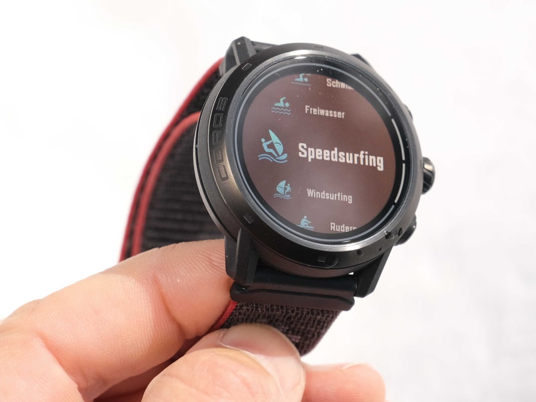 Luxus-GPS-Uhr für Speedsurfer im Kurztest