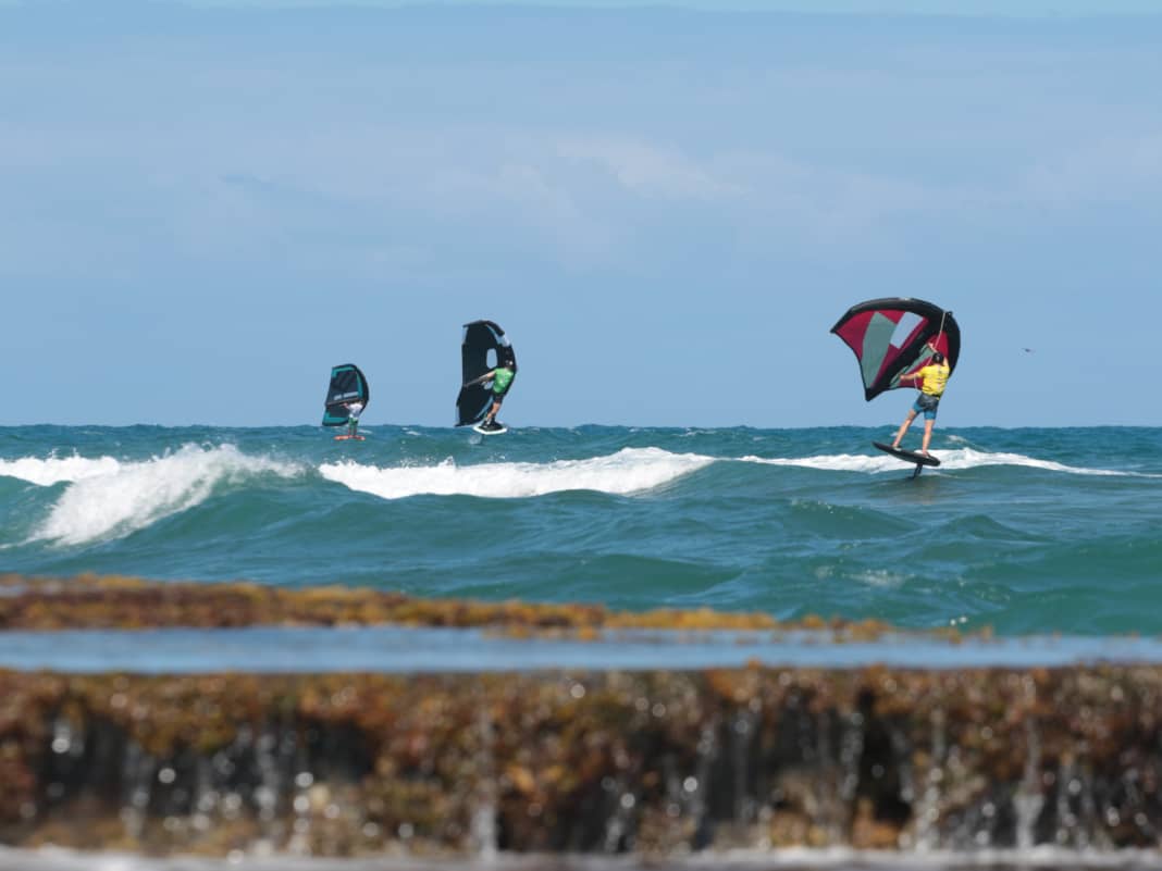 Wingfoilen beim Master of the Ocean 2023