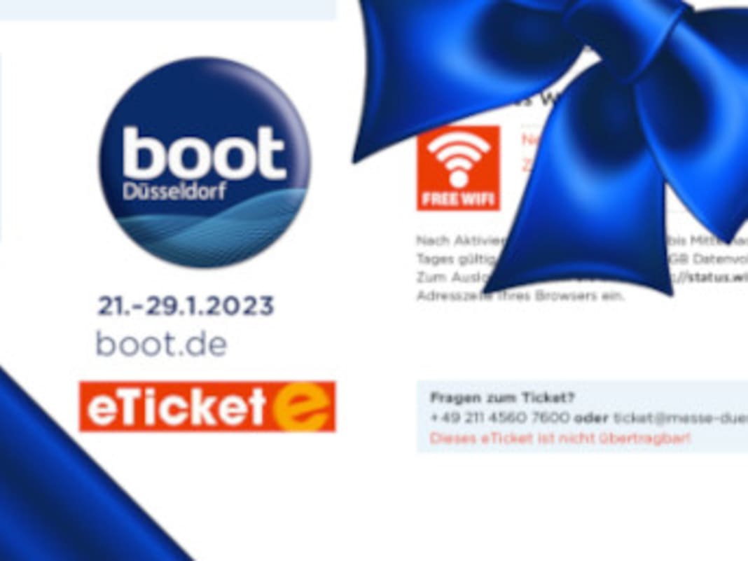 Messe Düsseldorf – Jetzt Tickets zur boot 2023 gewinnen!