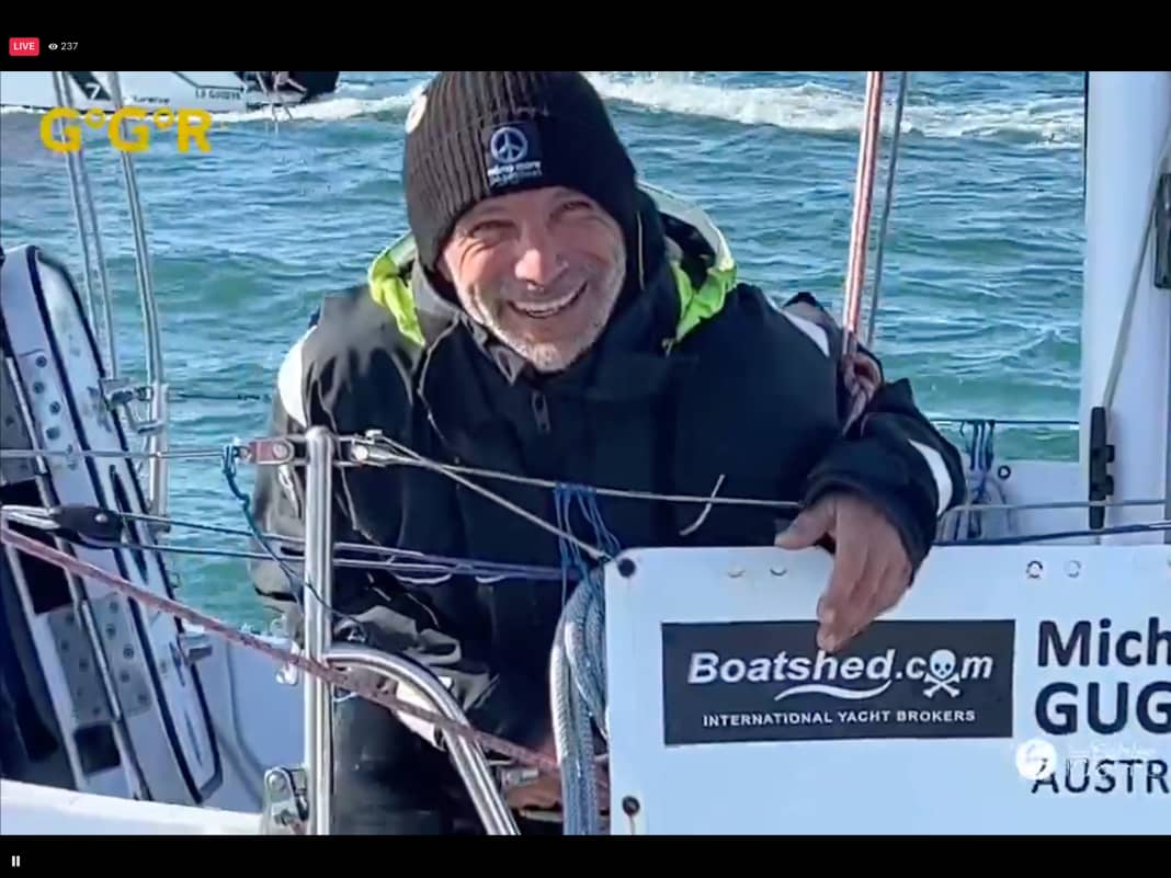 “Captain Gugg” im Ziel – das Podium ist komplett