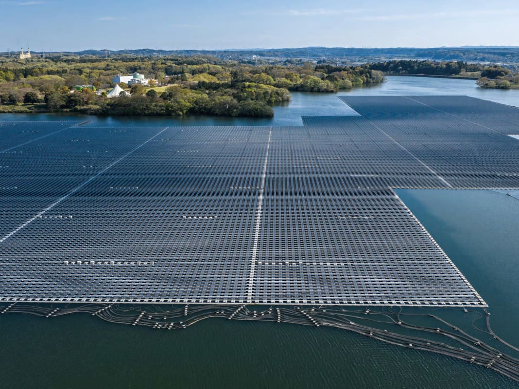 Bald schwimmende Solarparks auf der Nordsee