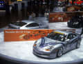Der erste Porsche 911 GT3 Supercup auf dem Automobilsalon in Genf 1999.