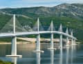 Die neue Pelješac-Brücke „vereint“ den Süden mit dem Rest Kroatiens; der Transit durch Bosnien-Herzegowina entfällt