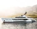 Nur cruisen: „Al Waabs“ Eigner plant keine langen Passagen. Die 55-Meter-Yacht dient als Ferienhaus zur See