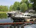 The idyllic marina "Alter Hafen" at the Ziegeleipark invites you to linger...