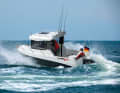 Pegazus 560 Top Fisher: Auf der Ostsee vor Warnemünde