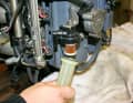 A must: Drain and clean the fuel filter, or replace it