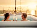 ...whirlpool on the foredeck and ...