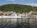 The superyacht "A" was already there