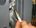 A look at the candle (candle appearance) provides information about how it is burning