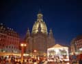 Neumarkt is the centre of the old town, partly because of its cafés and partly because of the Frauenkirche church