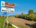 Mit dem Bordfahrrad unterwegs nach San Donà di Piave 