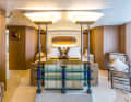 Bannenberg also enhanced the VIP suite on the upper deck with ethnic artefacts
