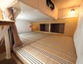 Glastron GS 259: Underfloor cabin