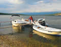 Jetty in front of Karin Monastery
