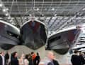 A picture with symbolic power: it comes from Superyacht Hall 6, but symbolises the radiance of boot Düsseldorf as a whole - including the other 15 exhibition halls