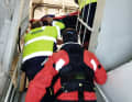 In a medical emergency on the high seas, every second counts