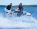 We tested five different outboards and compared them with each other