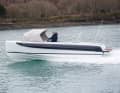 ... is slightly slower than the seven-metre dinghy at 32 knots