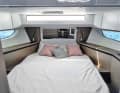 The owner's cabin is located in the bow and has a comfortable double berth