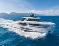 Infynito 90: The 26.97 metres travel with MAN V12 engines. Depending on the power selected, top speeds of up to 22 knots are possible