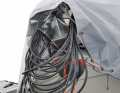 Winter storage: If you also supply the boat with electricity in winter, it is better to store surplus cables in the boat