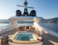 Wellness: Die 70 Meter legen mit Sonnendeck plus Jacuzzi ab