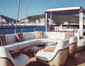 Relaxation zones: Up to twelve guests stay overnight on board