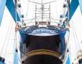 ... Here the 48-metre "Morning Glory" and the 47-metre "Audace"