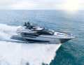 Full load: With two MAN twelve-cylinder engines fitted as standard, the 25-metre glider can run at up to 29 knots