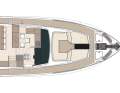 The steering position is located on the main deck