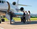 Complete package: OceanEvent can also take care of your guests' travel arrangements on request. From a private jet or helicopter to a limousine, everything is possible.