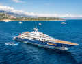 48th Alaiya: Lürssen welded together the former "Tis" at the Rendsburg site. Four interior designers were involved in the opulent Andrew Winch interior, which is characterised by Louis XIV and the style of grand hotels. Shortly before taking delivery, the Russian owner had to part with the yacht and its twelve-metre pool. Today she appears in connection with the Indian steel magnate Lakshmi Mittal.