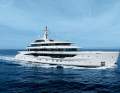 Die 77,80-Meter-Amels „Energy“ gehört zu den größten Yachten der diesjährigen Show