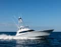 ... und nimmt mit seiner neuesten „Catch 23“ (Bayliss 82') regelmäßig an Wettbewerben im Big Game Fishing teil