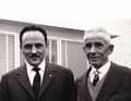 Carlo Riva (links) mit Vater Serafino
