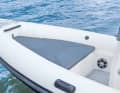 The handle also provides support for the front passenger
