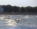 Erholung: 4,5 Kilometer Strand erstrecken sich vom Priwall bis zum Brodtener Steilufer.
