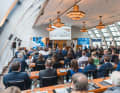 Full Elbkuppel: Every year at the end of February, the GSC attracts the who's who of the German superyacht industry to Hamburg