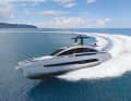 As a shipyard group, Ferretti is presenting the brand new 23.98 metre Pershing GTX 80, among other things