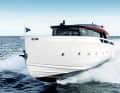 With the 27.95 metre long and 72 tonne displacement SP 92, the Italians are presenting ...