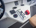 The racing levers are an option.