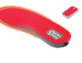 La variante Thermo Soles 3D sans fil est dotée d'une télécommande.